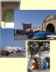 vues de Essaouira au Maroc