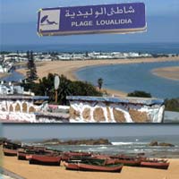 Oualidia, une superbe plage sur l'atlantique au Maroc