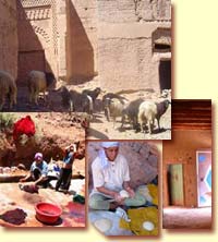 Village de Zaouit près de Ait Ben Haddou, Ouarzazate, Maroc