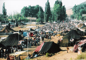 festival berbère à Ain Leuh au Maroc