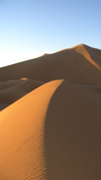 dunes de Merzouga au Maroc