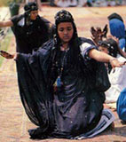 la guedra, danse de Guelmim au sud du Maroc