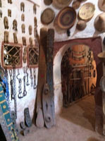 kasbah musée de l'oasis de Tighmert près de Guelmim dans le sud-ouest du Maroc
