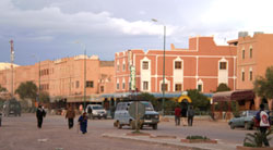 Tazenakhte, centre de tissage de tapis au sud du Maroc